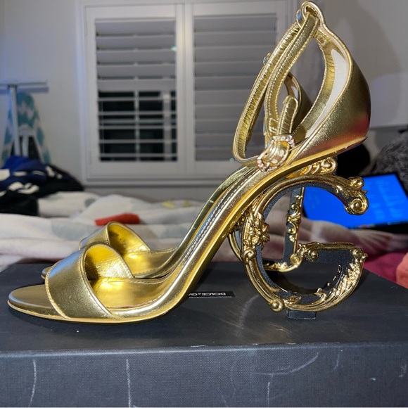 Women's D&G Sculpted High Heel Sandals WORN ONCE !! - Picture 9 of 16